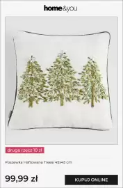 Home&You gazetka Strona 3: Poszewka haftowana Treesi 45x45 cm home & you €99,99