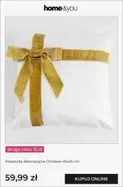 Home&You gazetka Strona 5: Poszewka dekoracyjna Chicbow 45x45 cm home & you €59,99