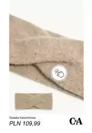 C&A gazetka tydzień 43 Strona 11: Opaska kaszmirowa C & A €109,99