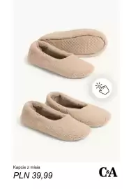 C&A gazetka tydzień 43 Strona 6: Kapcie z misia C & A €39,99