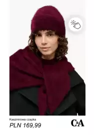 C&A gazetka tydzień 43 Strona 9: Kaszmirowa czapka C & A €169,99
