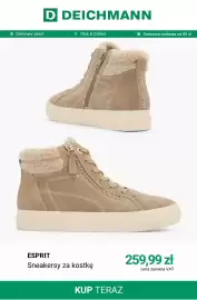 Deichmann gazetka tydzień 43 Strona 4: Sneakersy za kostkę Esprit €259,99