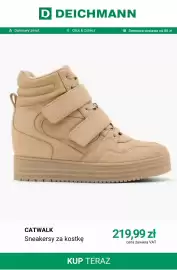 Deichmann gazetka tydzień 43 Strona 6: Sneakersy za kostkę Catwalk €219,99