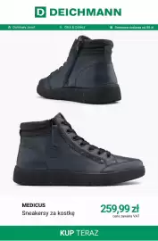 Deichmann gazetka tydzień 43 Strona 9: Sneakersy za kostkę Medicus €259,99