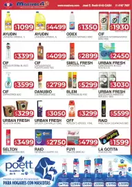Catálogo Masivos semana 43 Página 12: Cif limpiador crema blanco €3.399,00, Off repelente aerosol €3.299,00