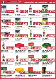 Catálogo Masivos semana 43 Página 7: Ledesma edulcorante sucra liquido €1.570,00, Ledesma sucralosa €4.650,00