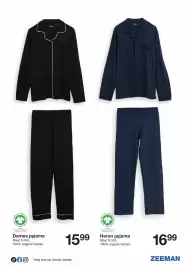 Zeeman folder Pagina 11: Dames pyjama €15,99, Heren pyjama €16,99