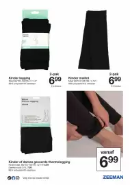 Zeeman folder Pagina 21: Kinder of dames gevoerde thermolegging €6,99, Kinder maillot €6,99