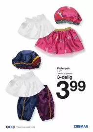 Zeeman folder Pagina 27: ZEEMAN Pietenpak €3,99