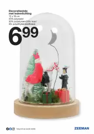Zeeman folder Pagina 28: Zeema decoratiestolp met ledverlichting €6,99
