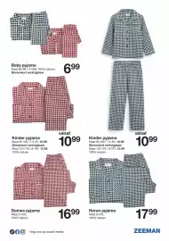 Zeeman folder Pagina 7: Zeeman dames pyjama €16,99, Kinder pyjama €10,99