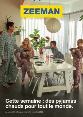 Zeeman | Zeeman dépliant semaine 44-45 (valable jusqu'au 6-11)