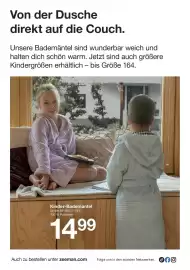 Zeeman Prospekt Seite 16: Kinder-Bademantel €14,99