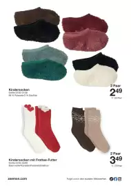 Zeeman Prospekt Seite 18: Kindersocken mit Frottee-Futter €3,49, Kindersocken €2,49