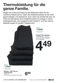 Zeeman Prospekt Seite 24: Kinder-Thermohose €4,49