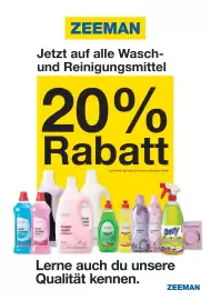 Zeeman Prospekt Seite 25: Wasch- und Reinigungsmittel