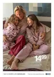 Zeeman Prospekt Seite 4: Kinderpyjama €14,99
