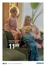 Zeeman Prospekt Seite 9: Kinder-Velourspyjama €11,99