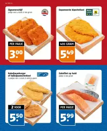 Poiesz folder week 44 Pagina 10: Kabeljauwburger of kabeljauwschnitzel €5,50, Zigeunerschijf €3,00