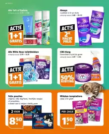 Poiesz folder week 44 Pagina 26: Always €2,68, Cillit Bang €2,49