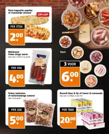 Poiesz folder week 44 Pagina 31: Pizza baguette paprika of rozemarijn zeezout €2,00, Weidenaar Friese droge worst €4,00