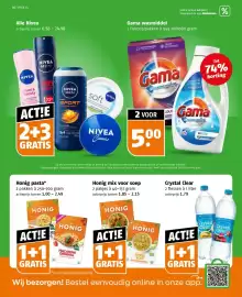 Poiesz folder week 44 Pagina 36: Honig pasta €1,00, Honig mix voor soep €1,85