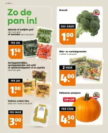 Poiesz folder week 44 Pagina 4: Wok- en roerbakgroenten €4,00, Broccoli €1,00