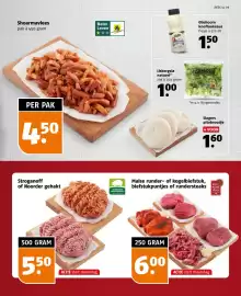Poiesz folder week 44 Pagina 9: Stroganoff of Noorder gehakt €5,50