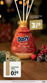 Wibra folder Pagina 21: Geurstokjes €0,69, Dasty Aroma Drops €3,29