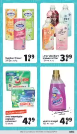 Wibra folder Pagina 5: Ariel wasmiddel-capsules €4,99, Lenor vloeibare wasverzachter €3,99