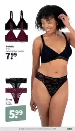 Wibra folder Pagina 7: String €5,99, Bralette €7,99