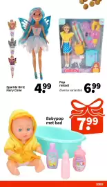 Wibra folder Pagina 12: Pop reisset €6,99, Babypop met bad €7,99