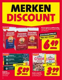 Nettorama folder week 44 Pagina 18: Starbucks koffiecapsules €5,89, Quaker cruesli €3,99