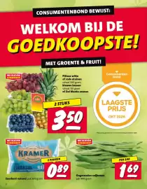 Nettorama folder week 44 Pagina 2: Zuurkool naturel €0,89, Ongesneden snijbonen €1,69