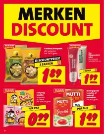 Nettorama folder week 44 Pagina 20: Mutti gepelde tomaten €1,49, Conimex kroepoek €1,89