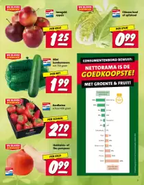 Nettorama folder week 44 Pagina 3: Chinese kool of spitskool €0,99, Aardbeien €2,79