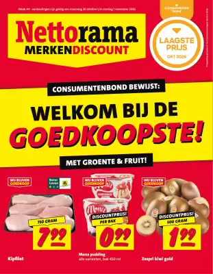 Nettorama (geldig t/m 1-11)