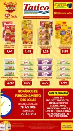 Tabloide Tatico Página 14: Margarina qualy light com sal €3,99, Margarina qualy aera com sal €3,99