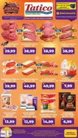 Tabloide Tatico Página 5: Filé de sassami levo pacote €12,99, Batata palito nobre €14,99