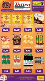 Tabloide Tatico Página 6: Creme dental closeup tripla proteção €1,99, Refrigerante guaraná antarctica tradicional €6,49