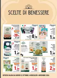 Volantino Conad City Pagina 10: SCELTE DI BENESSERE LEGUMI, CEREALI BIOLOGICI CONAD VERSO NATURA prodotto italiano vari tipi
