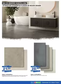 Bauzentrum Hofacker Prospekt Seite 4: GEOSTONE Boden- und Wandfliese €21,99, Boden- und Wandfliese €28,99