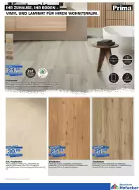 Bauzentrum Hofacker Prospekt Seite 5: Vinylboden Prima €21,99, XXL-Vinylboden €30,99