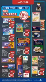 Aldi Süd Prospekt woche 46 Seite 10: Bounty / Mars / Twix / Milky Way Secret Centre Biscuits, Milka Tender