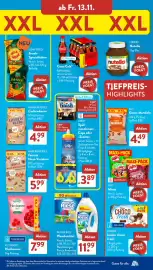 Aldi Süd Prospekt woche 46 Seite 14: Farmer Naturals Cashewkerne €4,99, Weißer Riese Waschmittel €11,99