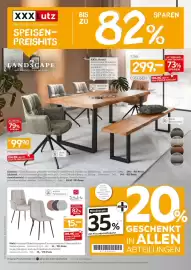 XXXLutz Prospekt Seite 1: Stuhl Stylife €15,00, Landscape armlehnstuhl €99,90
