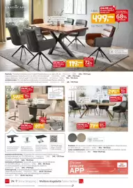 XXXLutz Prospekt Seite 4: Landscape Esstisch €299,00, Novel esstisch mit funktion €349,00