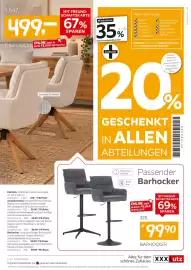 XXXLutz Prospekt Seite 9: Barhocker €99,90