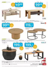 XXXLutz Prospekt Seite 19: Couchtisch-Set 2-teilig €119,00, Couchtisch CARRYHOME €99,90