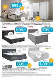 XXXLutz Prospekt Seite 2: Polsterbett €499,00, BOXXX Boxspringbett €799,00